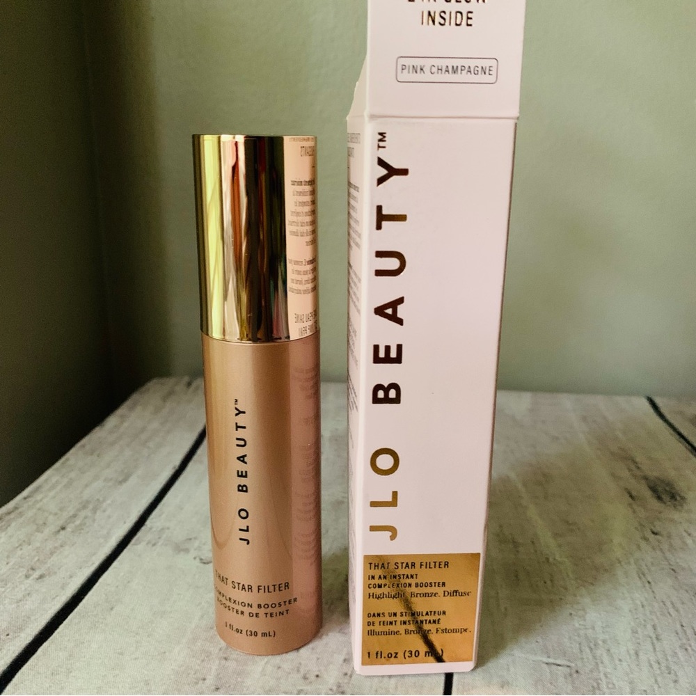 New JLO BEAUTY That Star Filter PINK CHAMPAGNE Complexion Booster 1oz Full Size - Picture 1 of 2